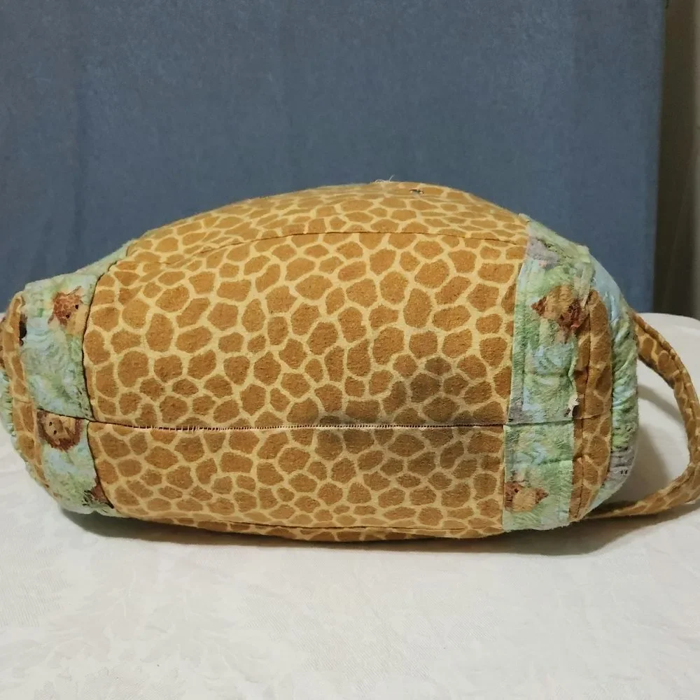 Handmade Safari diaper bag